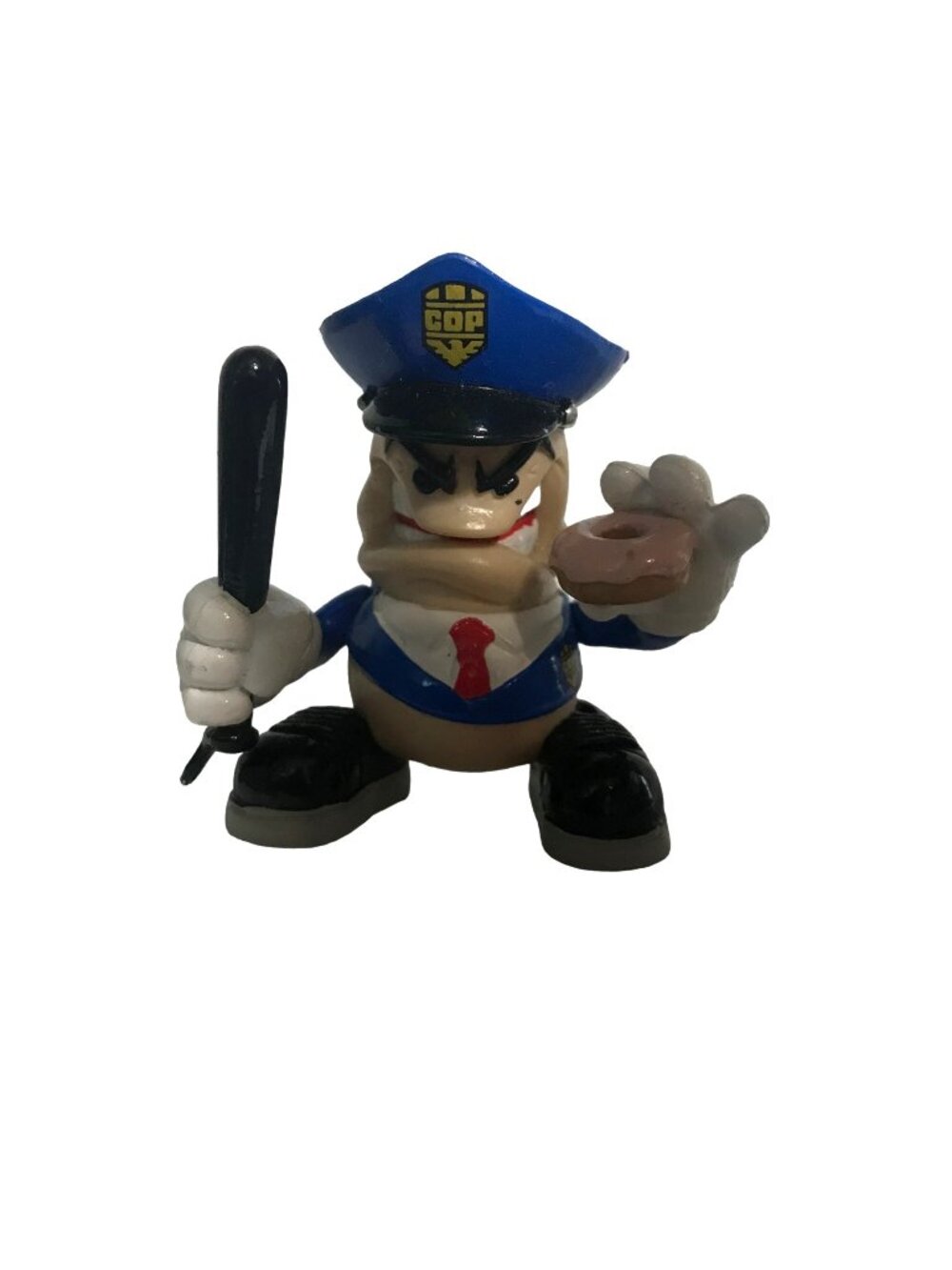 Tech Deck Dude Barney Cop Officer Donut Club X-Concepts 2002 Blue Shirt Baton